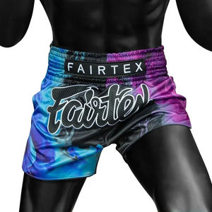 Pantalones cortos MMA con estampado de sublimación al por mayor, pantalones cortos elásticos para boxeo Muay Thai y entrenamiento de Kickboxing y ropa de lucha, pantalones cortos - Product Image 6