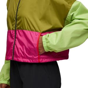 Chaqueta Cortavientos Impermeable con Bloques de Color Personalizados para Mujer, Talla Grande, con Cremallera, Chaqueta Cortavientos de Nailon con Capucha para Exteriores 2026 - Product Image 3