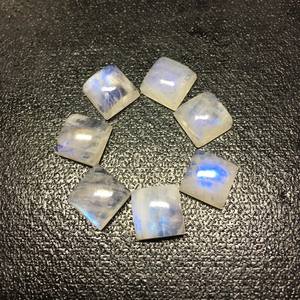 Lote de 10 piedras preciosas de cabujón llamativo azul de labradorita natural, piedras sueltas de forma mixta para la fabricación de joyas - Product Image 4