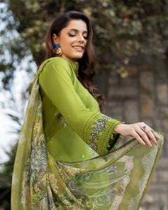 WS ชุดเดรสปากีสถานผ้าปากีสถานวิสคอสสวยใหม่ล่าสุด-ไม่ใช่สินค้าขายดี-1065 - Product Image 5