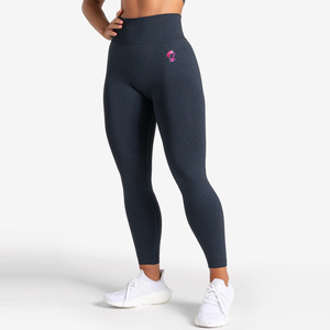Leggings de gimnasio de cintura alta para mujer, pantalones de Yoga, ropa deportiva para Fitness, entrenamiento elástico, mallas de Yoga con cintura elástica - Product Image 6