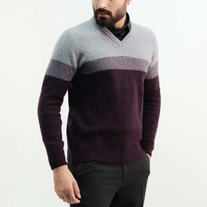 เสื้อสเวตเตอร์ถักสำหรับเล่นกีฬาฤดูหนาวคอวีระบายอากาศได้ดีผ้าคอตตอนดีไซน์แบบมืออาชีพ - Product Image 6