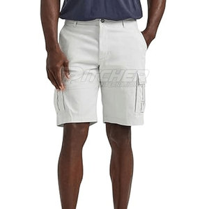Pantalones Cortos Cargo Casuales para Hombre al por Mayor, 100% Algodón, Cintura Ajustable, Transpirables, de Secado Rápido, Ligeros y Duraderos - Product Image 1