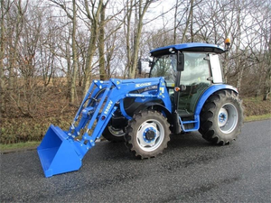 Tractor de Ruedas SOLIS 550V S5500 4WD Más Vendido con Cargador y Cabina, Motor de 55HP con Caja de Cambios - Product Image 2