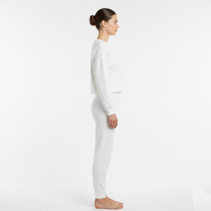 Pantalons décontractés en coton pour femmes, confortables, taille haute, mode, vêtements de bureau, coupe ample, bas d'été pour un usage quotidien - Product Image 4