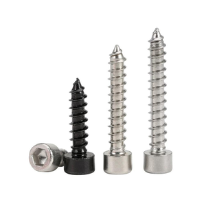Vis autotaraudeuses en métal noir et argent OEM M2mm 4mm 5mm 6mm 8mm 10mm 12mm - Product Image 1