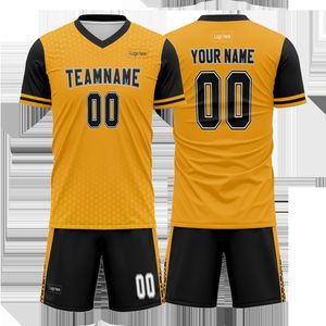 Conjunto de Ropa Deportiva de Fútbol de Manga Corta Transpirable 100% Poliéster, Unisex, para Adultos, Verano, Venta al por Mayor, Jersey y Pantalones Cortos de Fútbol Cómodos - Product Image 6