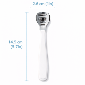 Râpe à pieds professionnelle ergonomique double face en acier inoxydable, durable, anti-dérapante, pour éliminer les callosités - Product Image 4