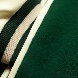 Veste universitaire respirante de haute qualité pour femmes à manches longues veste de Baseball décontractée couleur bloc Bomber vestes - Product Image 4