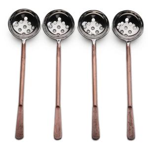 Vente chaude Olive Cuillère De Service ensemble d'ustensiles de cuisine ensemble d'ustensiles de cuisine avec long manche - Product Image 4