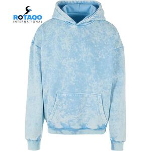 Sudadera con Capucha Estilo Acid Wash para Mujer, Sudadera Holgada de Moda para Mujer, Sudadera Vintage - Product Image 1