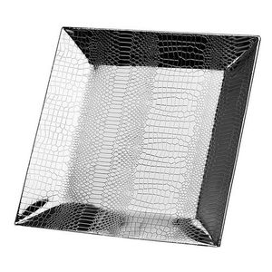 High quality stainless steel serving tray with polished <b>mirror</b> surface perfect for luxury dining room <b>table</b> centerpiece displays - Product Image 3