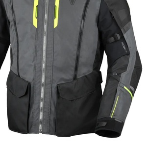 2025 veste de moto légère pour hommes fabriquée en usine matériau textile confortable et respirant longue et grande taille quantité minimale de commande basse - Product Image 4
