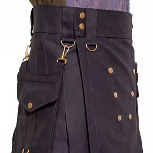 Nueva Llegada Hombres Elegante Escocia Escocesa Tartán Utilidad Kilt Hecho En Buen Material Para Los Hombres En Precios Razonables - Product Image 4