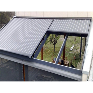 Tenda da Sole Motorizzata in Lega di Alluminio con Controllo Remoto, Tetto in <span class=keywords><strong>Vetro</strong></span>, Tessuto Acrilico Europeo Resistente allo Sbiadimento - Product Image 6