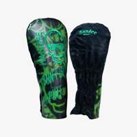 Funda Protectora para Palos de Golf Handee de Cuero con Cierre Elástico y Patrones Impresos