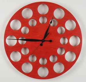 Reloj de pared de madera maciza grande de la mejor calidad, aguja de cuarzo de estilo de diseño moderno para decoración de pared de salón, proveedor indio - Product Image 3