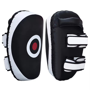 Tập Thể Dục Đào Tạo Thái Đá Miếng Đệm Giá Thấp Hot Bán Cong Da Cánh Tay Miếng Đệm Cho MMA Đá Đấm Bốc Tập Trung Cao - Product Image 4