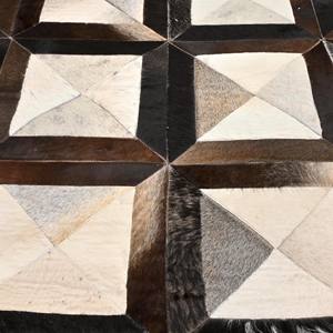 พรมปูพื้นแบบเย็บติดหนังวัวธรรมชาติพรมสำหรับตกแต่งบ้านที่ทันสมัย - Product Image 5