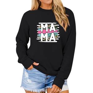 Sudaderas de mujer de alta calidad Color sólido liso cuello redondo cómodo algodón polar pulóver deportes Fitness gimnasio y uso diario - Product Image 1