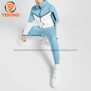 Conjuntos de chándal de hombre con logotipo personalizado, ropa deportiva para hombre, conjuntos de ropa de entrenamiento/chándal cómodo de gimnasio personalizado para hombre - Product Image 6