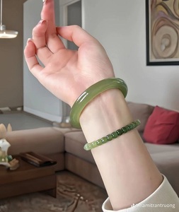 Brazalete de Resina de Diseño Nuevo Personalizado, Joyería de Resina Epoxi, Flores Reales, Forma de Corazón, Piedra de Diamante, Regalo de Boda por f s i - Product Image 2