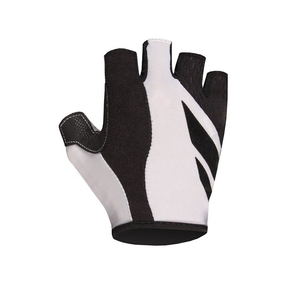 Guantes de bicicleta antideslizantes sin dedos hechos a medida de alta calidad con logotipo personalizado Guantes de carreras con relleno de gel para unisex - Product Image 5