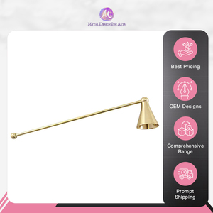 Qualité d'exportation Meilleure fourniture d'éteignoir de bougie de couleur dorée Laiton pour souffler des bougies d'Inde Vendeur d'origine pour les acheteurs en gros - Product Image 2