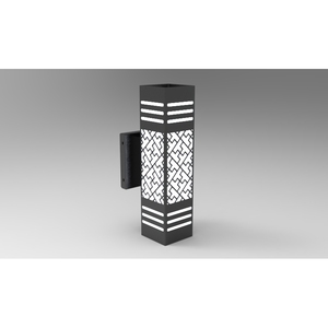 DTT.001.01 LED <b>Wall</b> Lamp with <b>Remote</b> <b>Control</b> Warm White <b>Light</b> Source for Indoor & Outdoor Home Use Aluminum & Plastic Body - Product Image 3