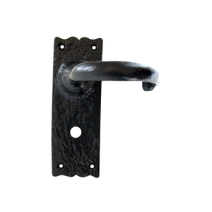 Manija de bloqueo de palanca de lujo de Color negro de nueva calidad, herrajes para puerta, manija de puerta de palanca de hierro de diseño elegante para Baño - Product Image 2