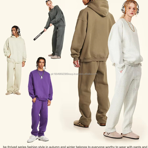 Sudadera con Capucha de Alta Calidad para Hombre, 345G, 100% Algodón, Personalizable, Estilo Francés, Lisa, Unisex - Product Image 2