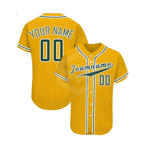 Jersey de béisbol transpirable de talla grande para hombre, ropa de entrenamiento deportivo de verano de secado rápido con opciones personalizables - Product Image 4