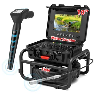 Drain <b>Camera</b> Harder Cable with 512Hz Sonde & Meter Counter - Product Image 1