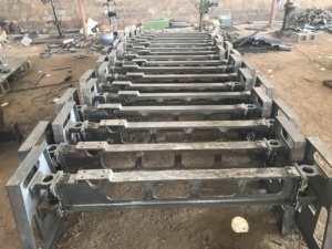 Pháp phong cách quán cà phê bảng với rắn gỗ hàng đầu và đen kim loại cơ sở nhà hàng đồ nội thất bàn ăn - Product Image 5