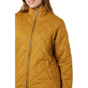 Chaqueta Acolchada Ultraligera con Capucha para Mujer, Chaqueta Aislante Cortavientos, Fabricante OEM, Aislamiento Ligero - Product Image 5