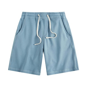 Shorts pour hommes LEVI INDUSTRY style urbain taille mi-haute avec cordon de serrage, anti-plis, imperméables, respirants, 100% coton, avec poches - Product Image 6
