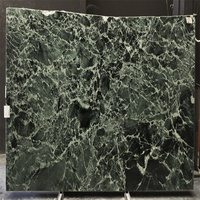 Matériau décoratif marbre brillant Verde Alpi marbre dalles de pierre frittée