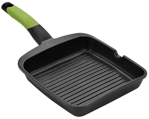 Padella grill a righe Prior in alluminio pressofuso, 28x28 cm. (Bra A121457) - Product Image 1