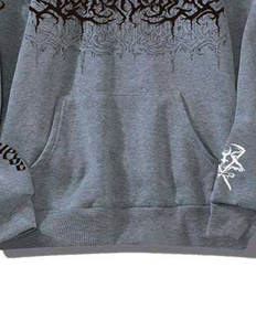 Sweats à capuche pour hommes, streetwear d'automne, uni, avec poche, 180GSM, 100% polyester, tissu polaire, logo personnalisé brodé, vintage, surdimensionné, faible MOQ - Product Image 5