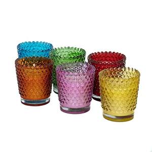 Tarro de vela más vendido con tarro de cera de vidrio sólido decoración del hogar portavelas diseño de mesa vidrio votivo, alta calidad, tarro de vela - Product Image 3