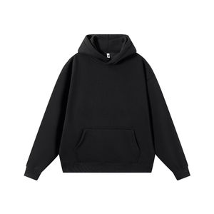 Sweat à capuche unisexe personnalisé avec logo, coupe ample, épaules tombantes, qualité supérieure, coupe carrée, imprimé lourd, pour hommes, 400, 450, 600 g/m², style hip-hop - Product Image 1