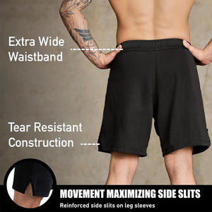 Pantalones cortos de boxeo para hombre de diseño personalizado Proveedor OEM para entrenamiento y lucha Ajuste transpirable con marca de etiqueta privada - Product Image 4