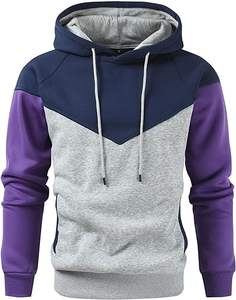 Sweat à capuche vierge personnalisé pour hommes avec poche plate en coton épais sweats unisexes vêtements logo personnalisé surdimensionné épais sweats à capuche pour hommes - Product Image 1