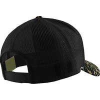 Gorra de Béisbol Personalizada OEM Unisex de Alta Calidad, 100% Algodón, 7 Paneles, Diseño Color Block, Logotipo Bordado en 3D, Denim Dorado