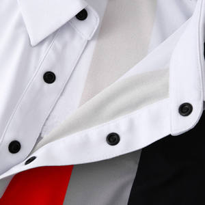 Camiseta Polo de Cuello Alto 100% Algodón para Hombre, Estilo Holgado, Estampada, Sostenible, Nueva Llegada - Product Image 2