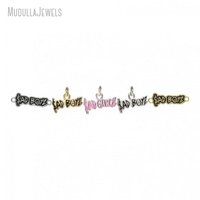 PM51493 personnalisé plaqué or cuivre triste garçon visage breloque émail triste Boyz lettre pendentif mode pendentif pour Cool fille cadeau