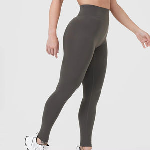 Servicios OEM, Leggings Lisos para Mujer, Ajustados, de Color Sólido, Alta Calidad, Elásticos, para Gimnasio y Fitness - Product Image 3