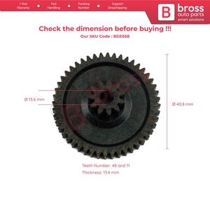 Válvula de Aceleración de Aire BGE658 03F133062B Engranaje 48/11 Dientes para Motor 1.2 1.4 TSI - Product Image 6