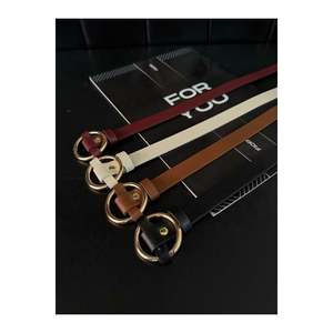 4-Piece Women's <b>Belt</b> Set: <b>Trouser</b> <b>Belt</b>, Jacket <b>Belt</b>, Dress <b>Belt</b>, Shirt <b>Belt</b> - Black-Tan-Beige-Burgundy - Product Image 1