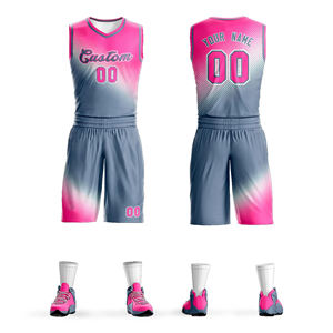 ชุดเครื่องแบบบาสเก็ตบอลสำหรับผู้ชายชุดฝึกบาสเก็ตบอลสำหรับทีมโลโก้เฉพาะบุคคล - Product Image 1